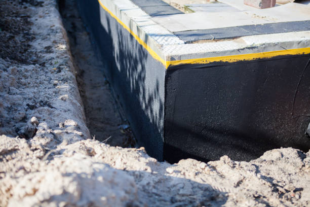 Professional Waterproofing technician working in Granger, IN